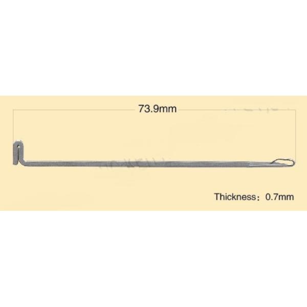 15G G7 73.71 Flat Strip Or Wire Type Needle For Crochet Machine Knitting Machine