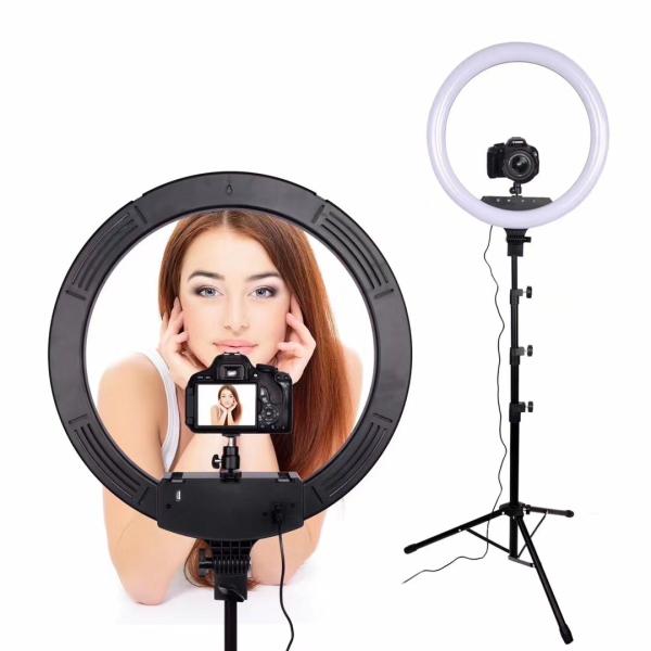 8" 10" 12" Photography Studio Kit Ring Lights Led Ringlights 1200 LM