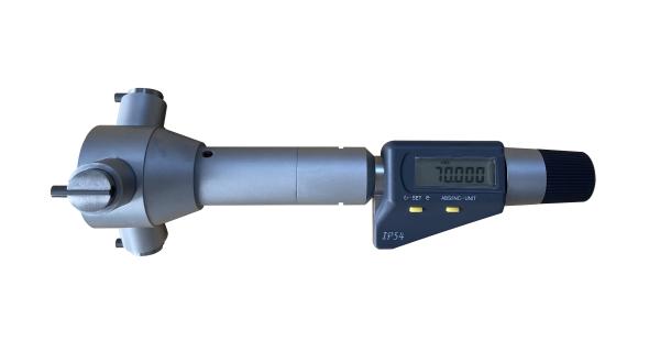Cheap 70-100mm IP54 Digital Three Point Micrometer Inside Measuring Tools for sale