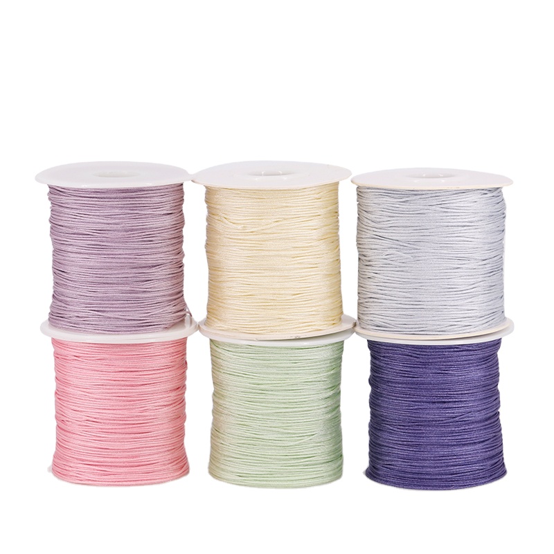 Waxed Thread Cord String Strap Necklace Rope Beads For Jewelry Making