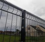 Welded Wire Mesh Anti Climb 358 High Security Fence For Prison
