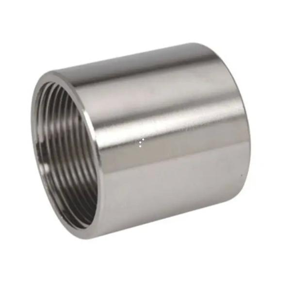 Stainless Steel 304/316 Coupling Female Thread Muffs For Pipe Connection Forged Coupling
