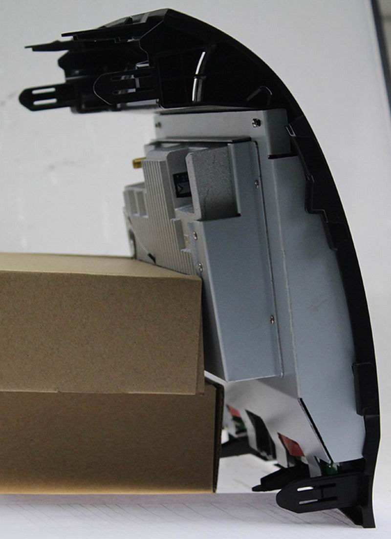 Ouchuangbo car video dvd player android 4.4 for Toyota Land Cruiser 2010-2012 Support 4*45 Watts amplifier 3g wifi BT
