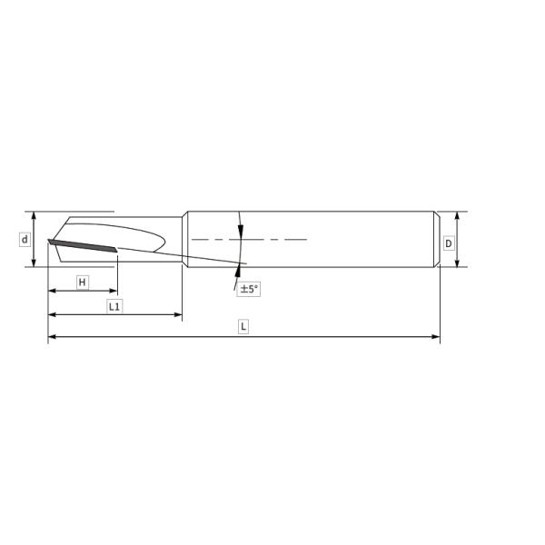 Customized CNC Cutting Tools Durable With Wide Machining Range , ISO9001 Standard