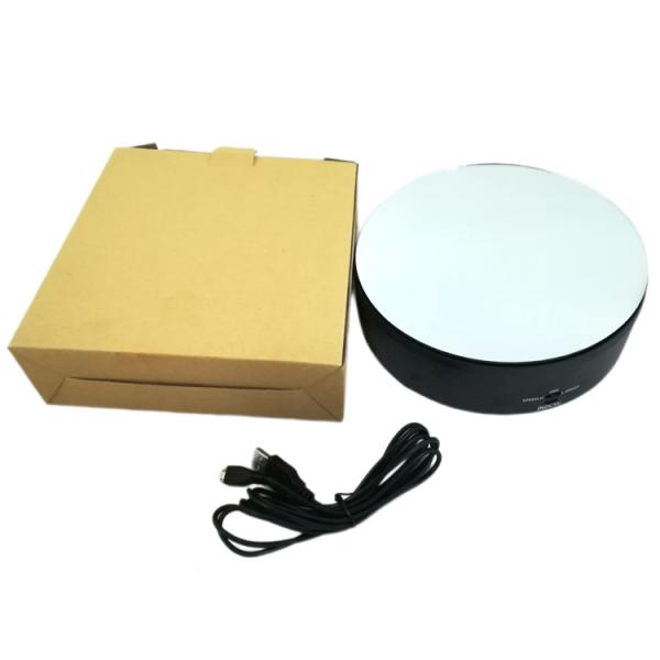Adjustable Speed USB/AA Battery Operated Rotating Display Turntable With Customized Logo