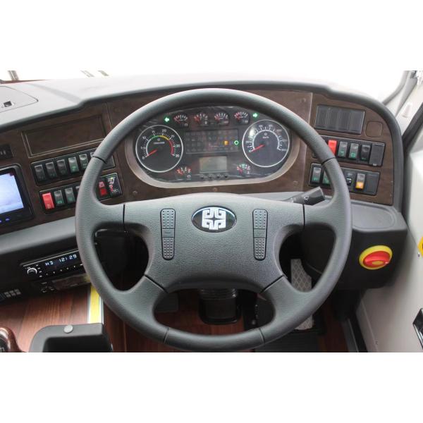 Luxury Buses with 75 1 1 Seats and Multi-leaf Spring Suspension Chassis