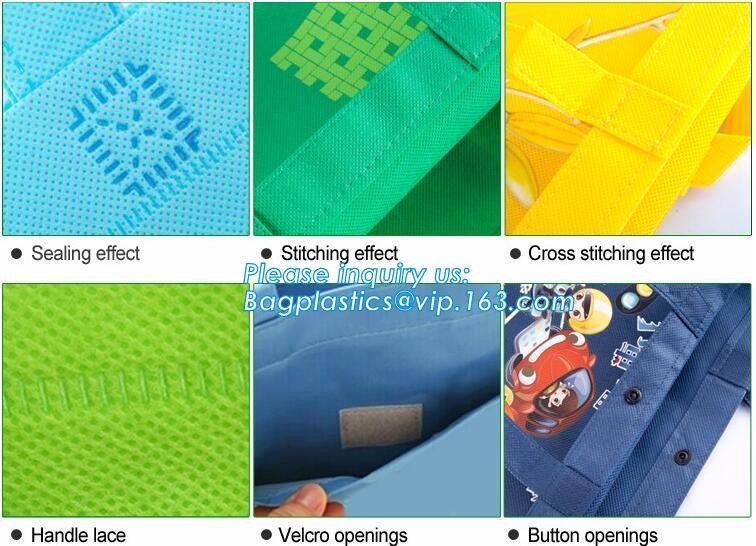 welcome fast delivery full color printing Elephant PET PP non woven bag for small quantity order, laminated pp non woven