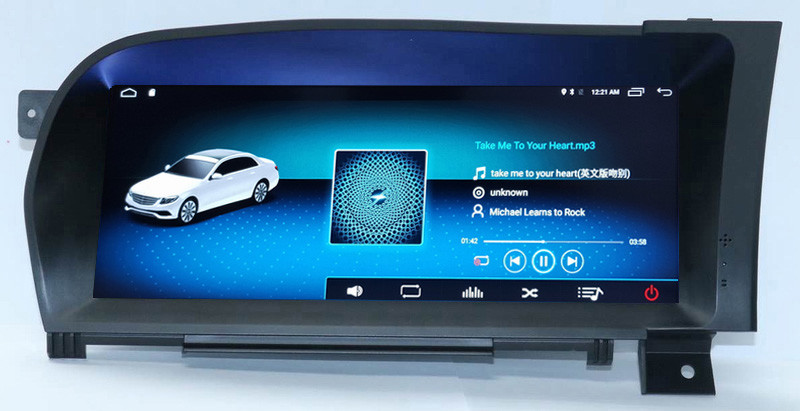 Ouchuangbo 10.25 inch Mercedes Benz W221 S250 S300 S600 RHD right and driving 4GB+64GB android 9.0 OS