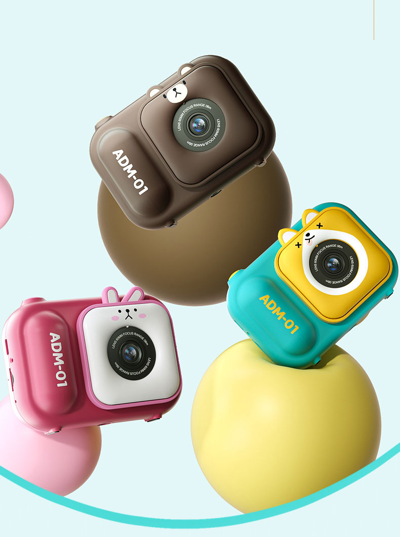32GB SD Card Kids Camera for Boys ABS Digital Camera Toddler Toys Christmas Gifts
