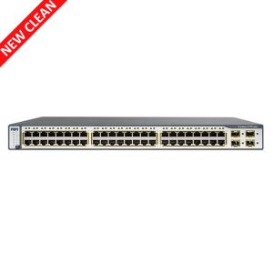 Quality 10/100/1000Mbps Cisco Network Switch 3750X Core WS-C3750X-48T-S 48 Port Durable wholesale