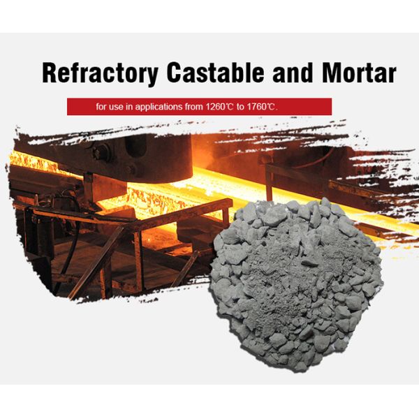 Lightweight Insulating Castable 800C - 1700C 0.8 - 1.5 G/cm3 Refractory Castable