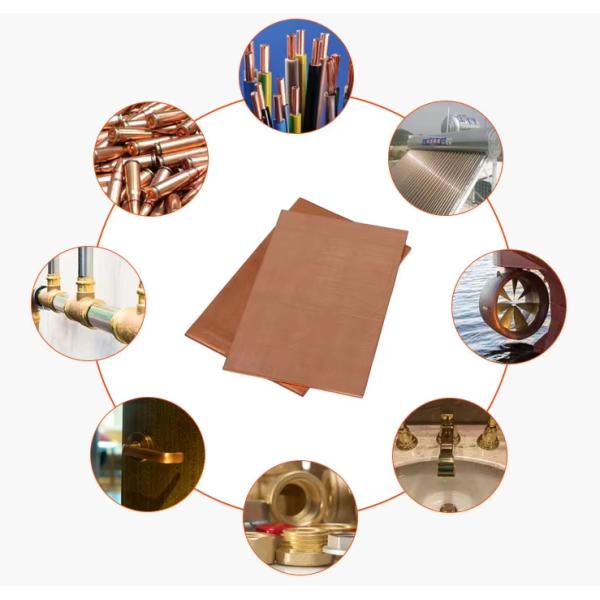 99.99% Copper Plate Sheet Soft Beryllium Power Transmission Motor Manufacturing