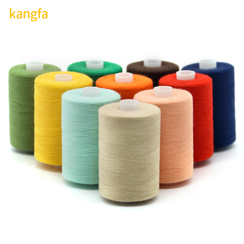 100% Polyester Filament Sewing Thread 304 Colors 20000Y Length 210D/3 20/3 Selection