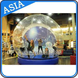 China Human Inflatable Bubble Tent Xmas Inflatable Snow Globe EN - 71 on sale