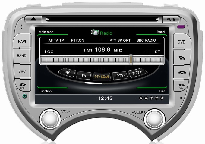 Ouchuangbo A8 Chipset 3G WiFi S100 For Nissan March 2010-2011 Car GPS Navi DVD Auto Radio Player