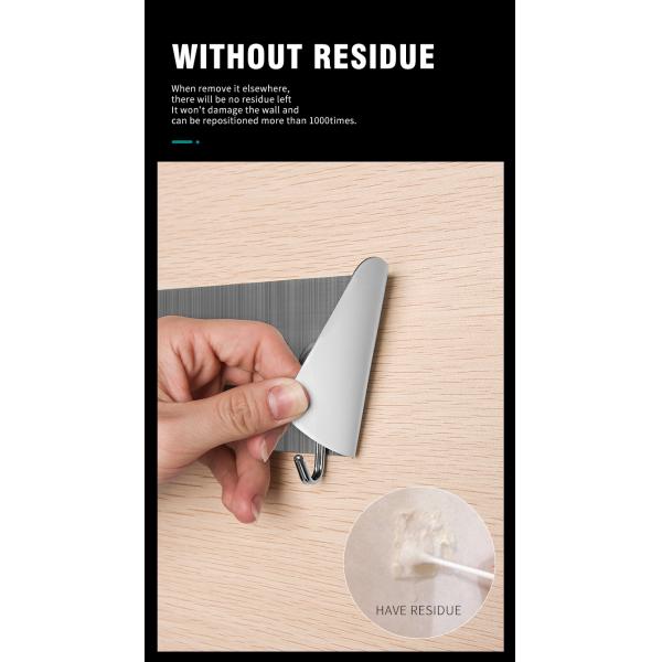 Strongly Wall Mounted Wall Hanger Hooks Sticky Hanging Hooks Storage