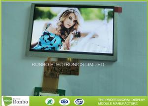 China RGB Interface High Brightness TFT Display 5.0” 800 * 480 Wide View For DVD / Game Player on sale