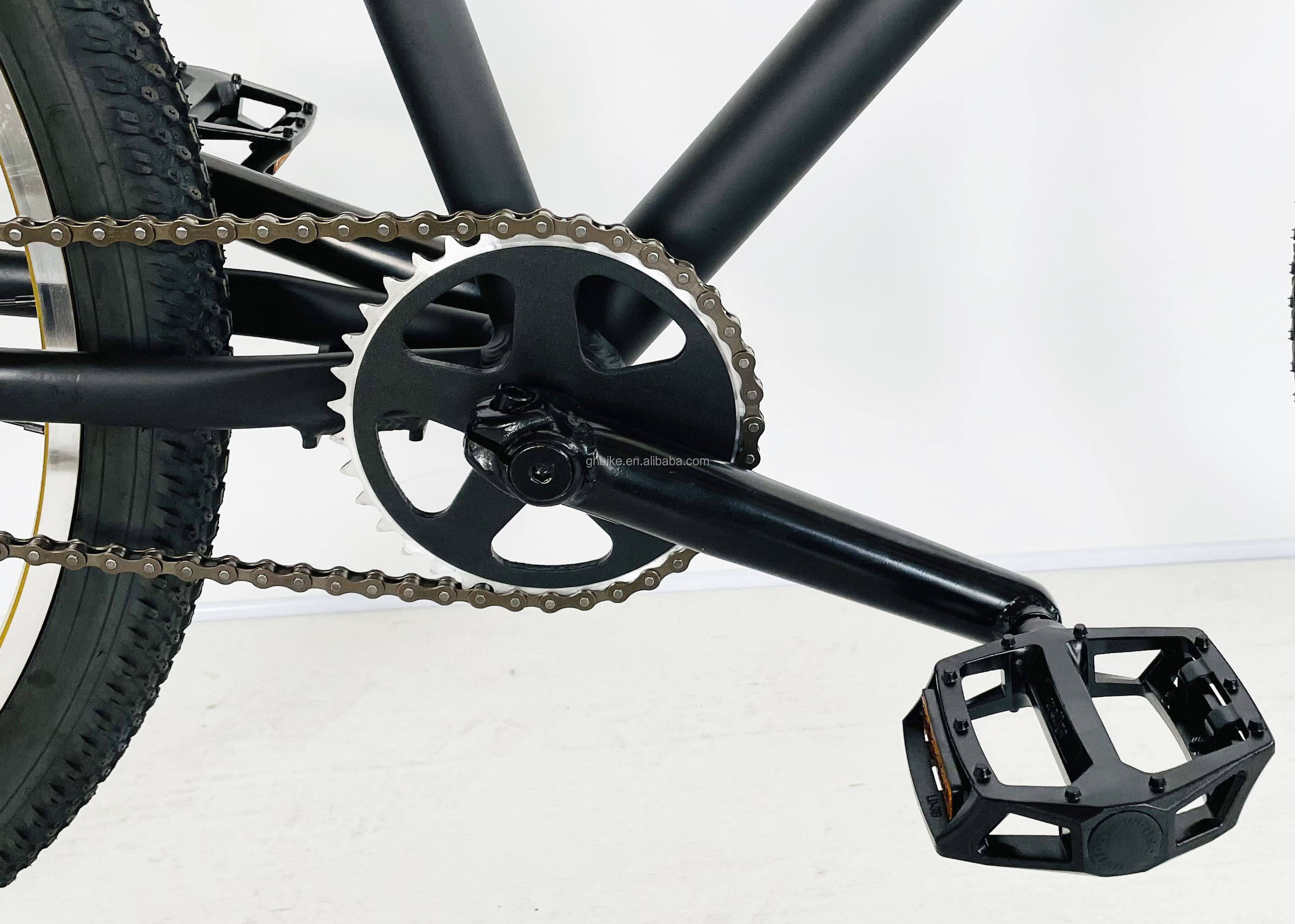 OEM CE Quando Hubs Adult BMX Bike 29" Aluminum Frame Single Speed for Street Riding