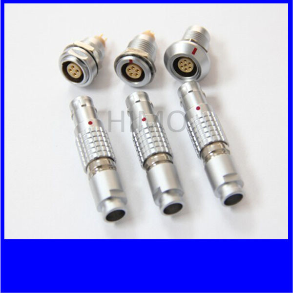 Quality 1B 7 pin lemo audio video connector wholesale