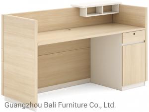 China Big Size Office Reception Desks Melamine Faced Board ISO9001 on sale