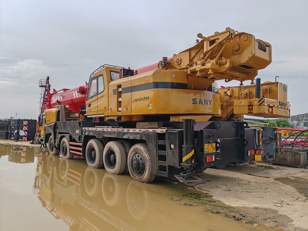 All-Terrain 125ton Mobile Crane Construction Machinery Used Truck Crane Lifting Equipment Heavy Equipment