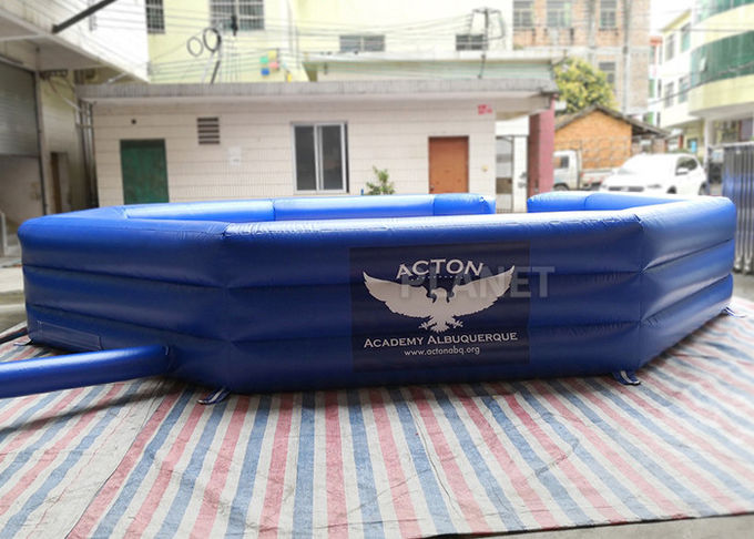 Air Sealed PVC Custom Size Logo Inflatable Gaga Court For Kids And Adults Inflatable Gaga Ball Pit