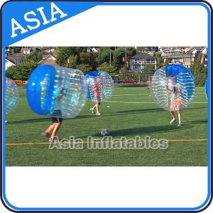 Quality Half Clear Crazy Body Bubble Ball / Bubble Body Ball For Soccer Games wholesale
