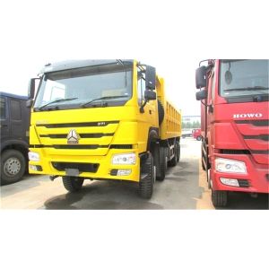 China Long Cabin Sinotruk 371hp 8x4 12 Wheeler Howo Tipper Truck on sale