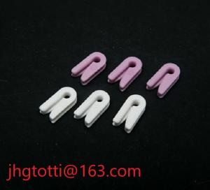 China Wear Resistant AL2O3 Ceramic Parts Thread Guides For Textile Machinery on sale