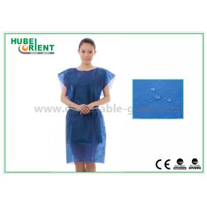 Quality OEM Waterproof PP Nonwoven Surgical Isolation Gown Without Sleeves wholesale