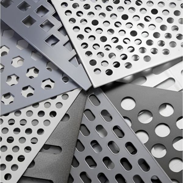 Iron / Stainless Steel Aluminum Punch Plate For Mechanical Equipment