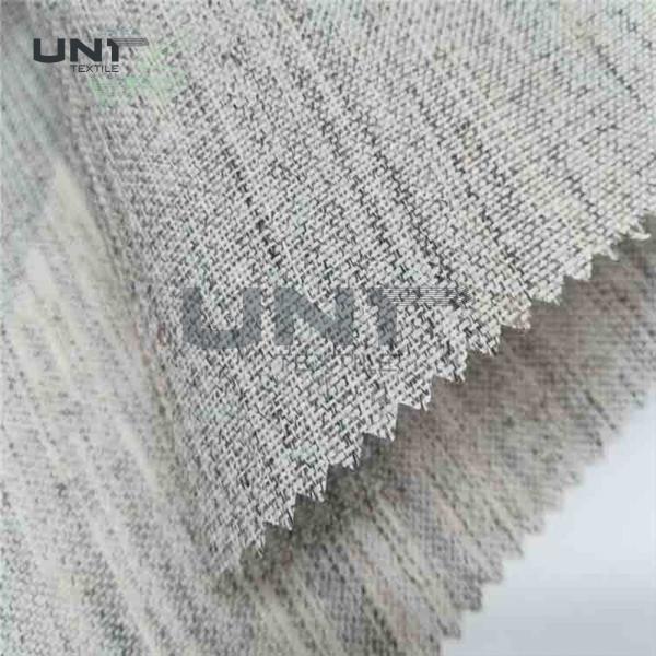 Canvas Smoothly Hair Interlining Elastic For Suit / Uniform / Jacket