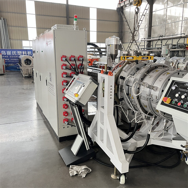ABA / ABC Structure Pipe Extrusion Machine Single Screw Extruder