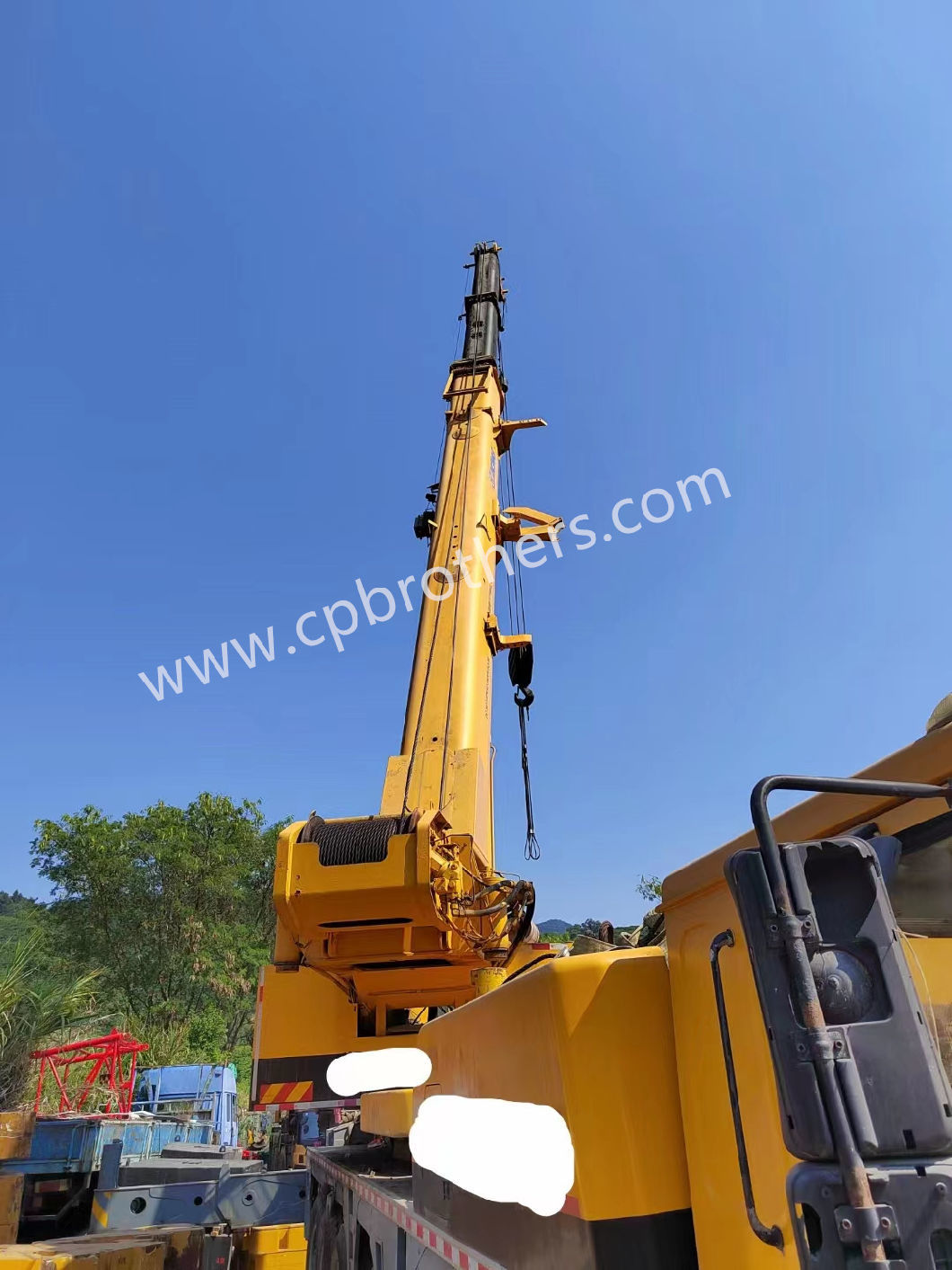 Second Hand 2011 Xg 110ton mobile Truck Crane