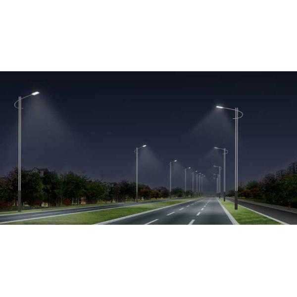 60W LED Street Light Fixture High Lighting Efficiency 140Lm/W IP65 Waterproof