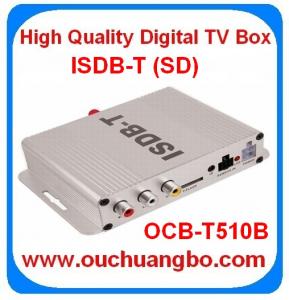 Quality Ouchuangbo in stock ISDB-T Car TV Receiver LCD TV /TFT LCD digital TV Box cheaper price wholesale