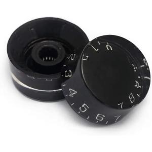 Quality Black Electric Guitar Control Speed Tone Volume Knobs Replacement Parts wholesale