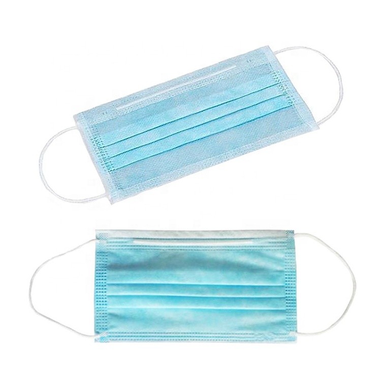 Three Layer Disposable Face Masks For Personal Care / Pharmaceutical