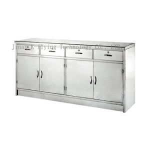 Quality T0.8mm SUS 304 Hospital Table Cabinet Welded Structure wholesale