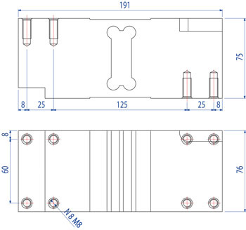 SPM Hazardous Areas 500kg Single Point Force Load Cell