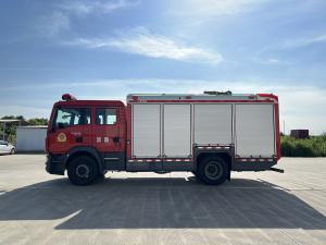 Quality ISUZU Water Tank Fire Truck Water 5000L Class B Foam 1000L Heavy Rescue Truck wholesale