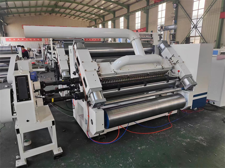 Fingerless Type Single Facer Corrugated Cardboard Production Line for 1400-1800 Size