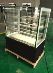 China Marble Glass Bakery Pastry Cake Display Refrigerator Low Noise RoHS SGS on sale