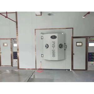 High Efficiency Stainless Steel PVD Coating Machine Metal Titanium Coating