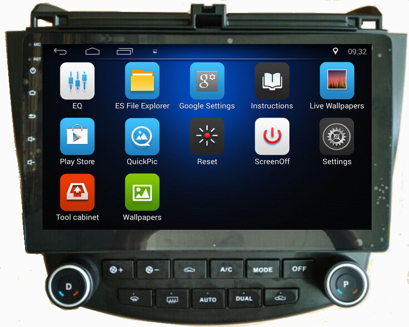Ouchuangbo car gps navi android 8.1 stereo for Honda Accord 7 with Bluetooth USB steering wheel control
