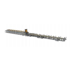 Quality 500mm Hydraulic Rebar Shear Line with 42kw Motor wholesale
