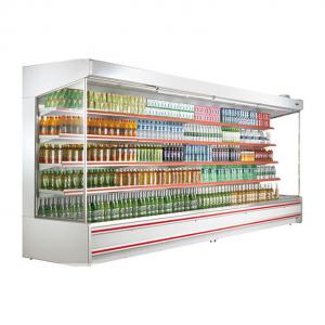 Quality Stainless Steel Fruit Refrigerated Open Display Chiller wholesale