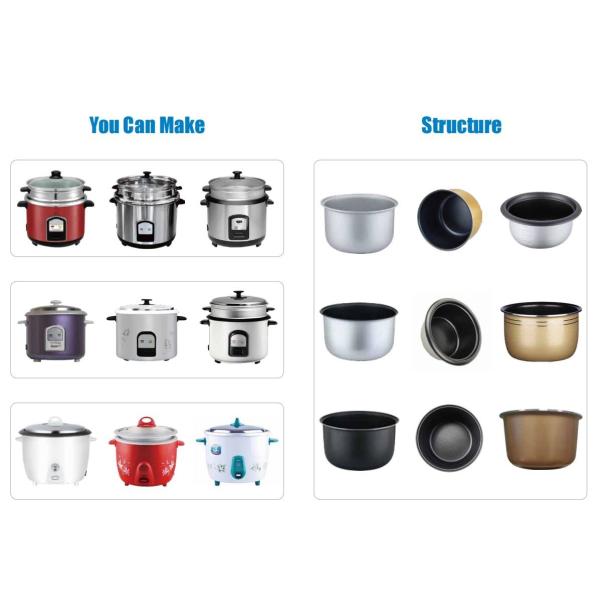 Multifunctional Cookware Production Line , 4 Column Deep Drawing Press Machine