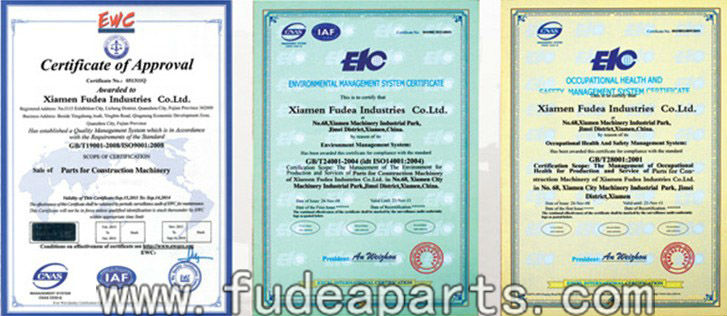 Online Support After Service Excavator Track Undercarriage Parts E70B E120B E307 E200B