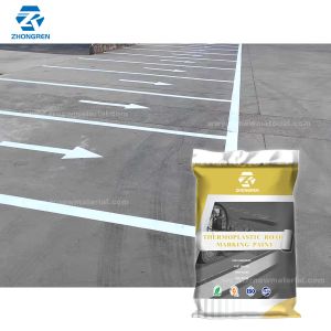 Thermoplastic Oscillation Vibration Paint For Deceleration Marked Line And